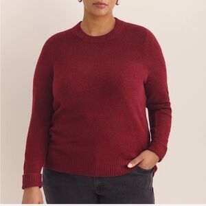 Penningtons Deep Red Crew Neck Sweater